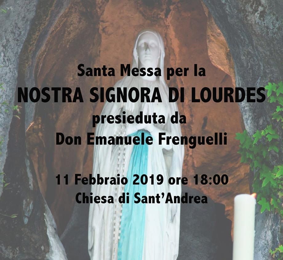 LUNEDI 11 FEBBRAIO NELLA CHIESA COLLEGIATA DEI SS.ANDREA E BARTOLOMEO DON EMANUELE FRENGUELLI CELEBRERA' LA SANTA MESSA IN ONORE DI NOSTRA SIGNORA DI LOURDES.
LA CELEBRAZIONE EUCARISTICA SRA' TRASMESSA ANCHE IN DIRETTA STREAMING SULLA PAGINA FACEBOOK DELLA PARROCCHIA E DI TELEORVIETOWEB NETWORK. 